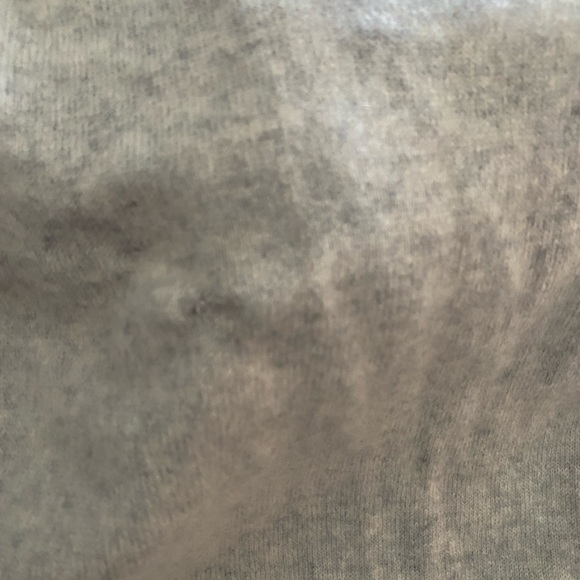 Garnet Hill Gray 100% Cashmere Easy Duster Cardigan Sweater Sz S - Picture 12 of 16